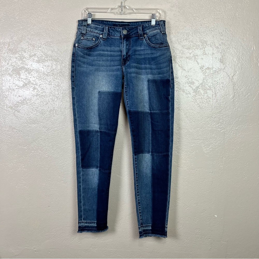 Rock&Roll Cowgirl patchwork boyfriend skinny jeans‎ size 27